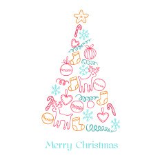 christmas card N68