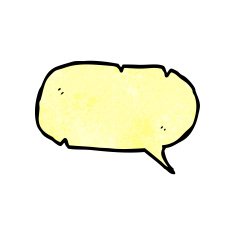 Cartoon Speech Bubble N32