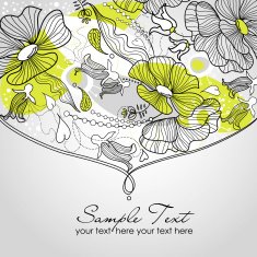 Flower doodle N422