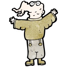 cartoon mutant alien spaceman N3