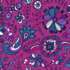 doodle floral background N5