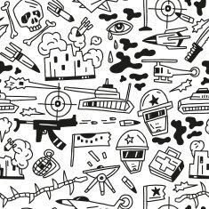 war - seamless background N2