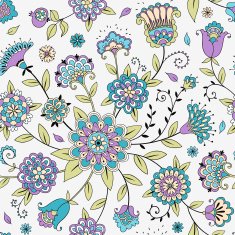 floral seamless pattern N101