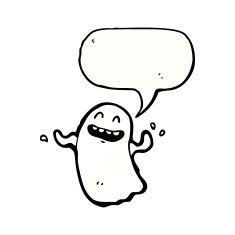 dancing ghost cartoon N7