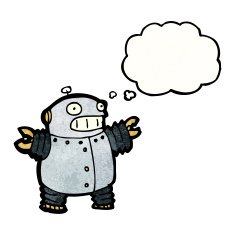 cartoon fat robot N3