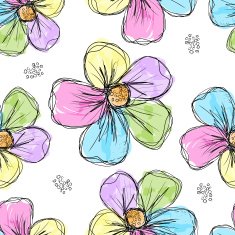 Floral seamless background for your design N2