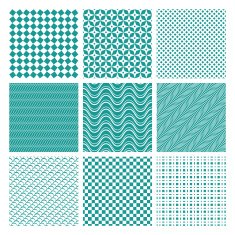 Monochrome seamless patterns