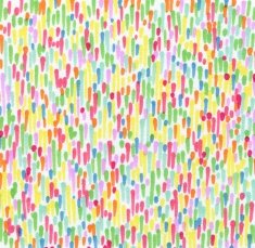 lines drawn in felt colored pens for marketing N2