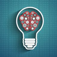 Bulb with brain cloud N3