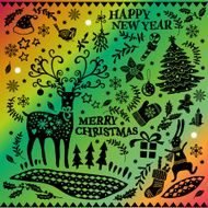 Christmas doodle set N4