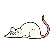 comic cartoon mouse N6