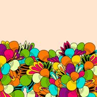 Abstract colored background with leaf N2