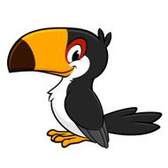 Cartoon Toucan N4