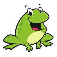 cartoon funny frog N29