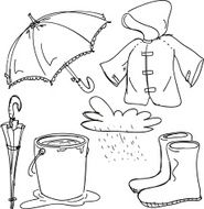 Rain gear collection