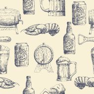 Sketch beer pattern