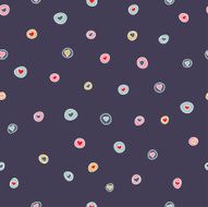 Seamless pattern with hearts N32