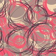 Seamless pattern with doodle hand drawn texture N4