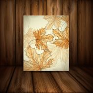 Hand Drawn Autumn Background N15