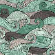 Abstract hand-drawn pattern N8