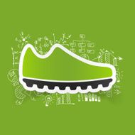 Drawing business formulas sneakers N33