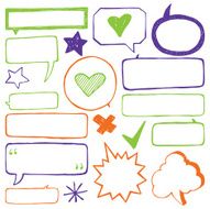 Speech Bubble Set N6
