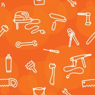 Tools seamless vector pattern N3