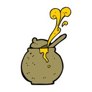cartoon honey pot N34