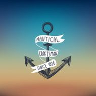 Anchor sketch background
