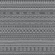 Original tribal doddle ethnic pattern