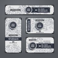 Corporate Identity vector set with photo theme N2