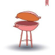 barbecue vector illustration N2