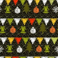 Holidays Christmas seamless pattern N2