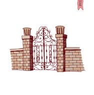 gate icon vector illustration N13