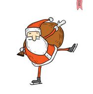 Santa Claus Vector Illustration N19