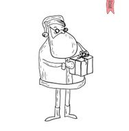 Santa Claus Vector Illustration N24