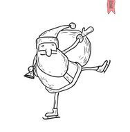 Santa Claus Vector Illustration N25