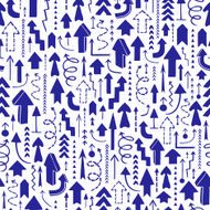 Seamless background of arrows N4