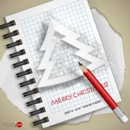 Merry Christmas Stylish Tree N20