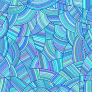 Decorative wavy background