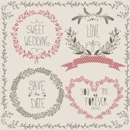 Wedding graphic set N6