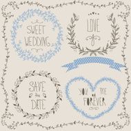 Wedding graphic set N8
