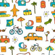 Vacation Seamless Pattern N2