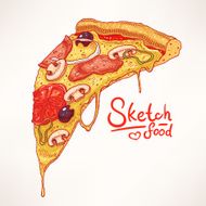 hand-drawn pizza - 2