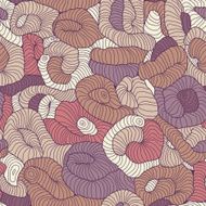 Seamless tangle pattern