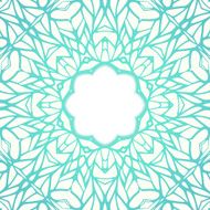 Mosaic ornamental lace frame abstract background N7
