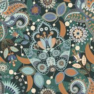 Vector seamless ethnic pattern N4