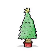 Cartoon Christmas Tree N76