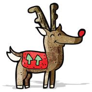Cartoon Reindeer N119