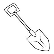 shovel or spade